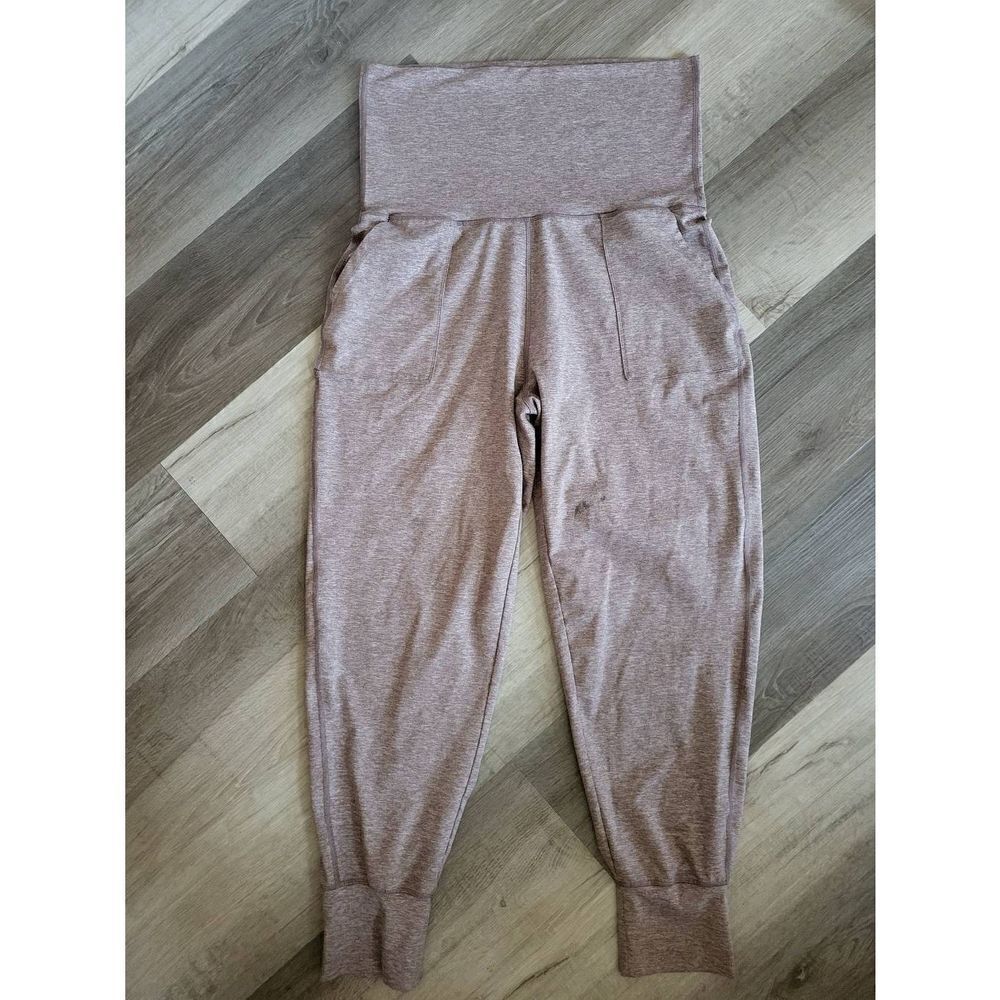 Aerie offline women's Large Tall Joggers beige color